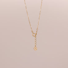 Load image into Gallery viewer, 14K Sideways Cross Necklace