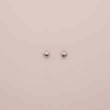 Load image into Gallery viewer, 14K Mini Heartbeat Stud Earrings