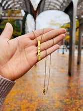 Load image into Gallery viewer, Quadrant Expressions Bar Necklace
