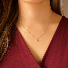Load image into Gallery viewer, 14K Heart's Key to Love Necklace
