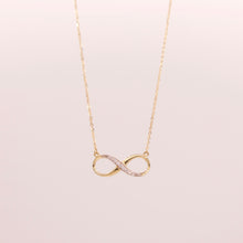 Load image into Gallery viewer, 14K Eternal Infinity Necklace
